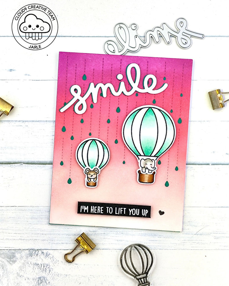 Encouragement Card feat. Lawn Fawn Scripty Smile