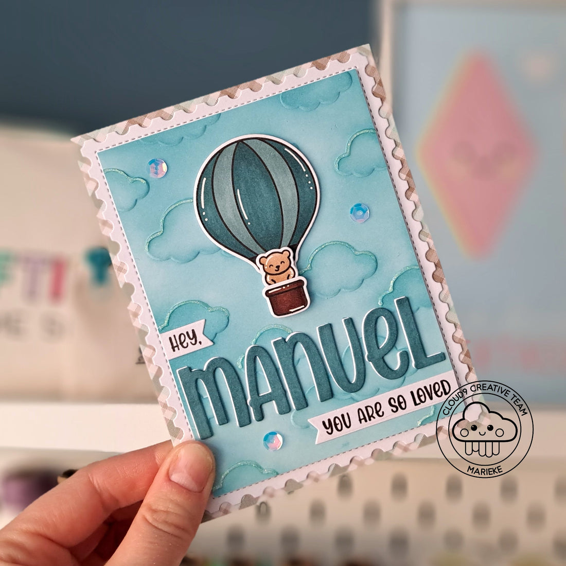 Baby Card feat. Lawn Fawn Fly High