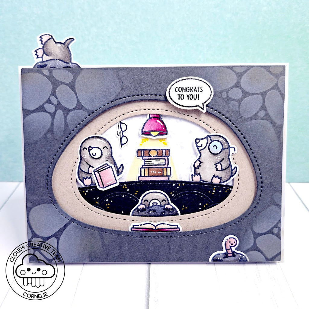 Birthday Card feat. Lawn Fawn A Mole Lot of Love