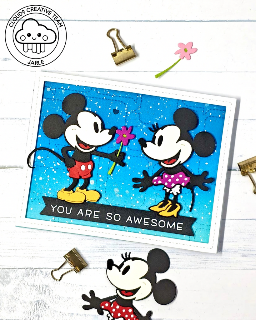 Friendship Card feat. Spellbinders Steamboat Willie Duo