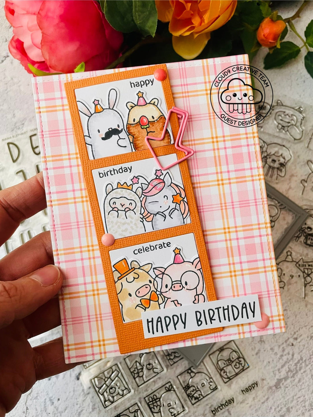 Birthday Card feat. Mama Elephant Photo Booth