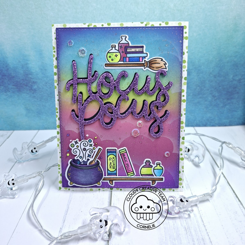 Halloween Card feat. Lawn Fawn Giant Hocus Pocus