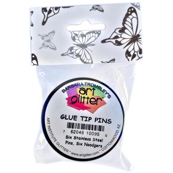 Art Institute Glitter - Glue Tip Stainless Steel Pins