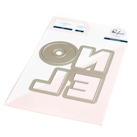 SET DEAL: Pinkfresh Studio - NOEL Hot Foil Plate + Die Set
