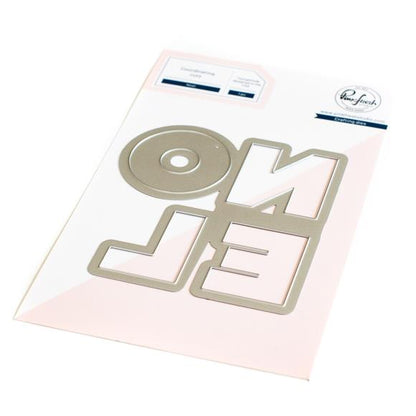SET DEAL: Pinkfresh Studio - NOEL Hot Foil Plate + Die Set