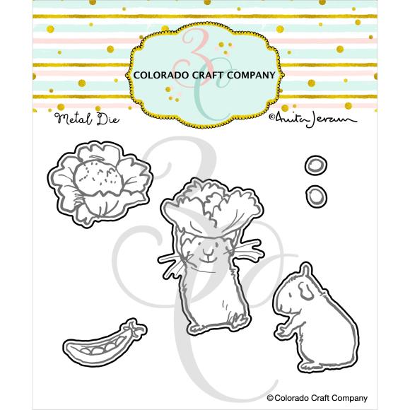 Colorado Craft Company - Peas Forgive Me Metal Die Set