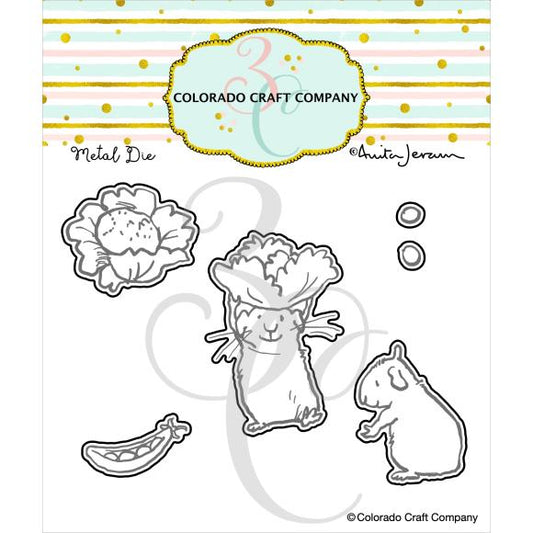 Colorado Craft Company - Peas Forgive Me Metal Die Set