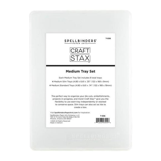 Spellbinders - Craft Stax Tray Set Medium (8pcs)