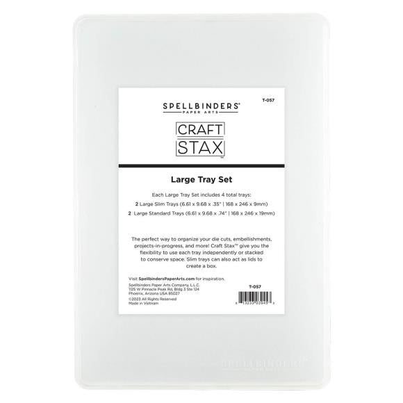 Spellbinders - Craft Stax Tray Set Large (4pcs)