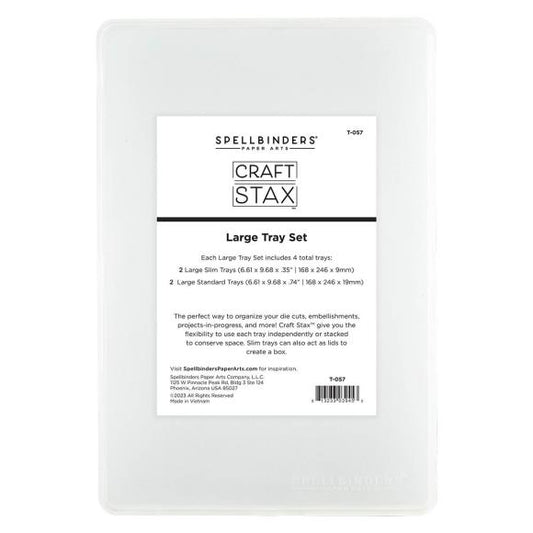 Spellbinders - Craft Stax Tray Set Large (4pcs)