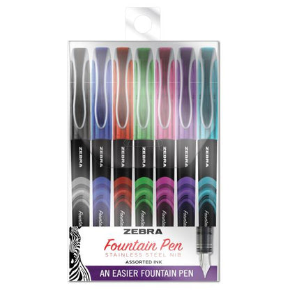 Zebra - Fountain Pens (7pcs)