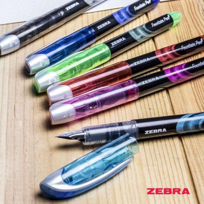 Zebra - Fountain Pens (7pcs)