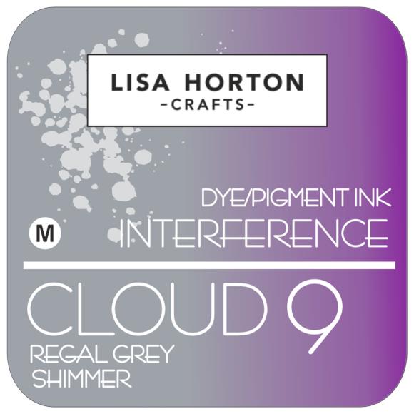 Lisa Horton Crafts - Cloud 9 Interference Dye/Pigment Shimmer Ink Regal Grey