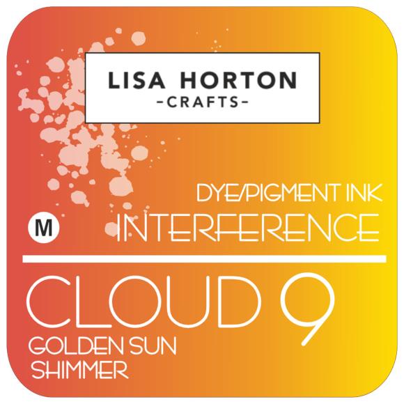 Lisa Horton Crafts - Cloud 9 Interference Dye/Pigment Shimmer Ink Golden Sun