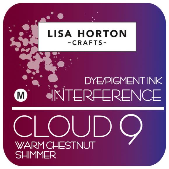 Lisa Horton Crafts - Cloud 9 Interference Dye/Pigment Shimmer Ink Warm Chestnut