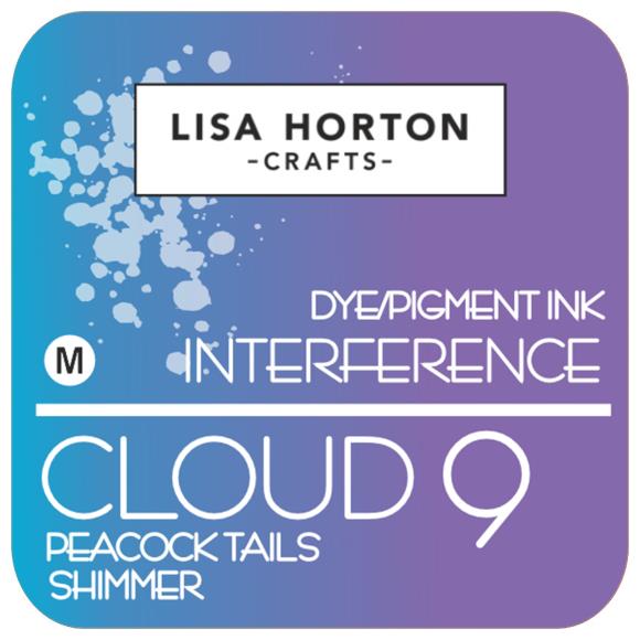 Lisa Horton Crafts - Cloud 9 Interference Dye/Pigment Shimmer Ink Peacock Tails