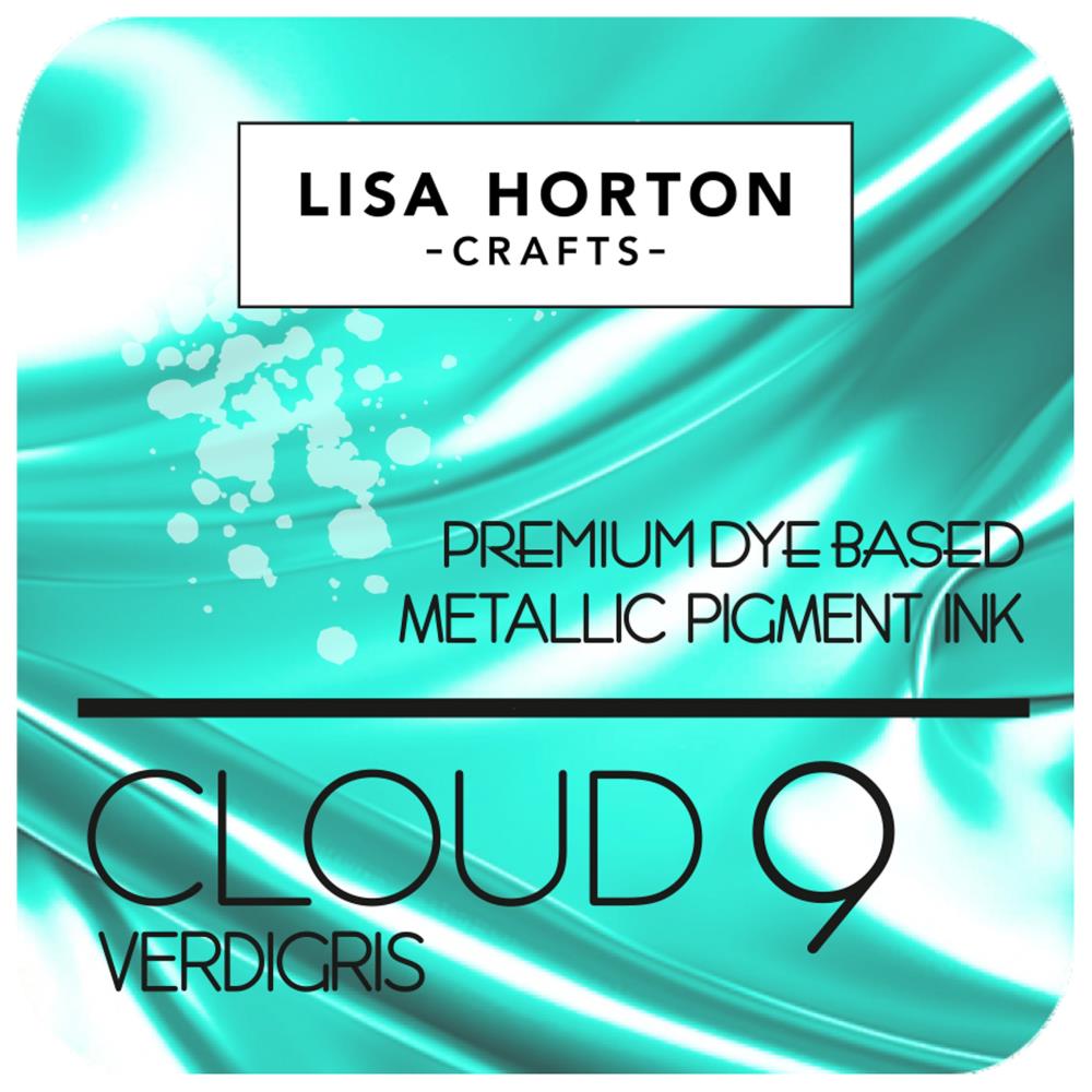 Lisa Horton Crafts - Cloud 9 Premium Dye Based Metallic Pigment Ink Verdigris