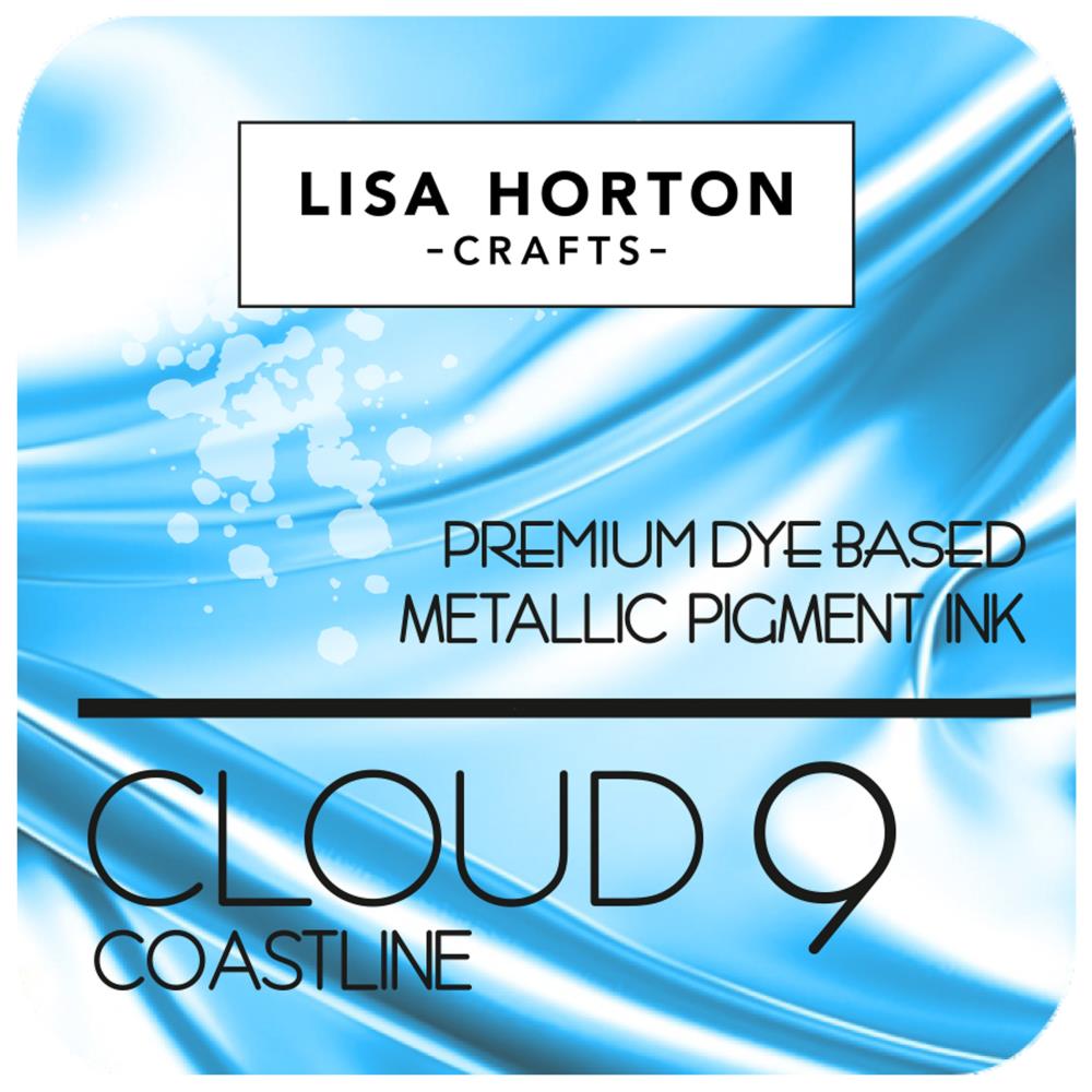 Lisa Horton Crafts - Cloud 9 Premium Dye Based Metallic Pigment Ink Coastline