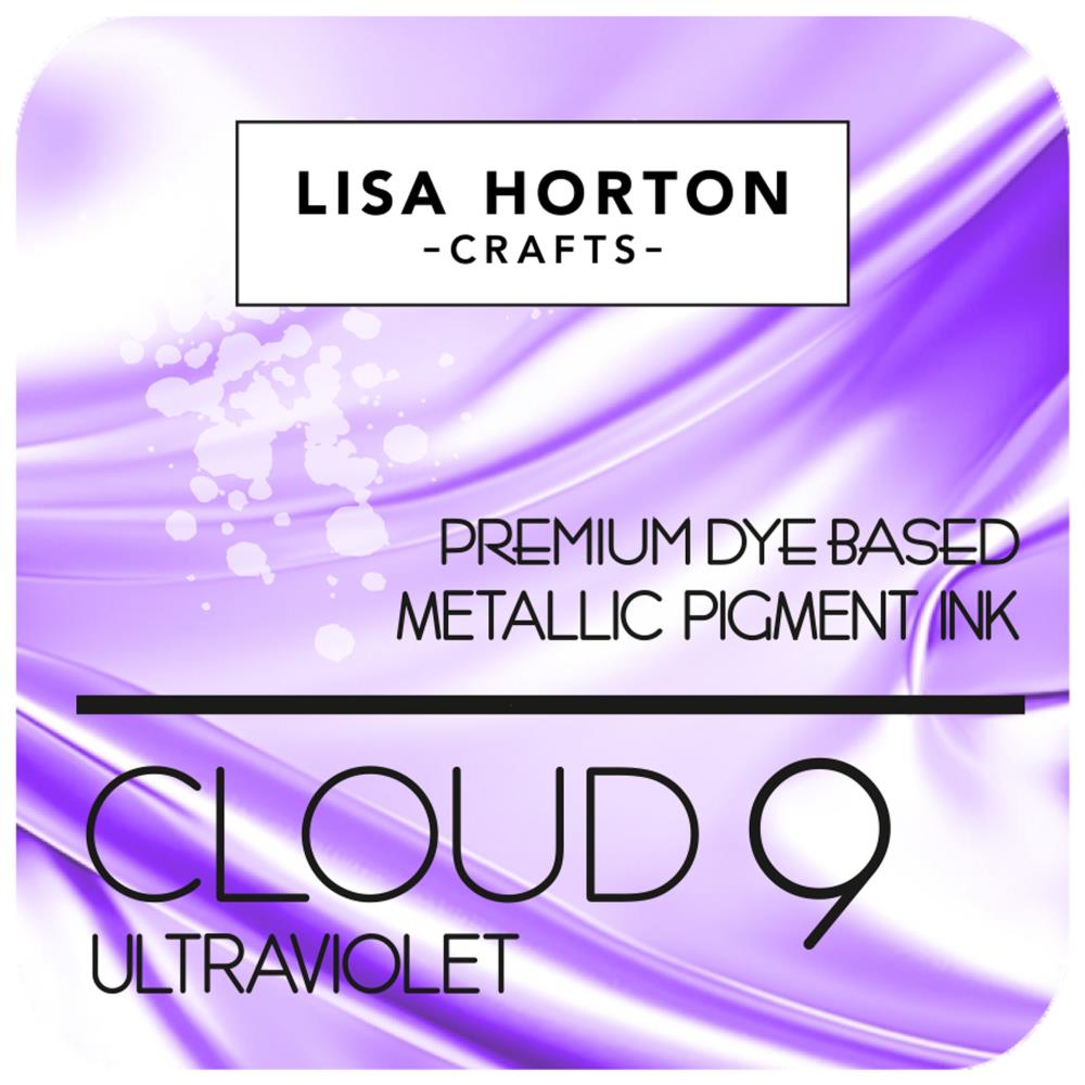 Lisa Horton Crafts - Cloud 9 Premium Dye Based Metallic Pigment Ink Ultraviolet