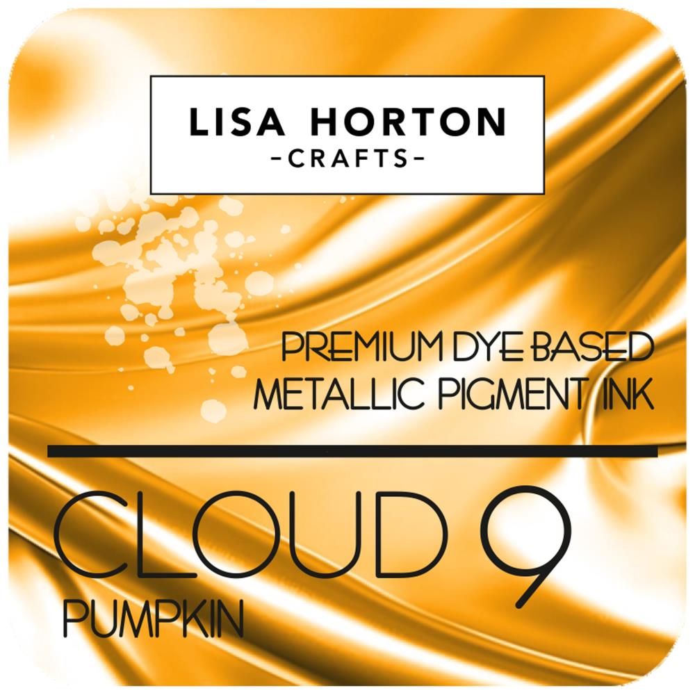 Lisa Horton Crafts - Cloud 9 Premium Dye Based Metallic Pigment Ink Pumpkin