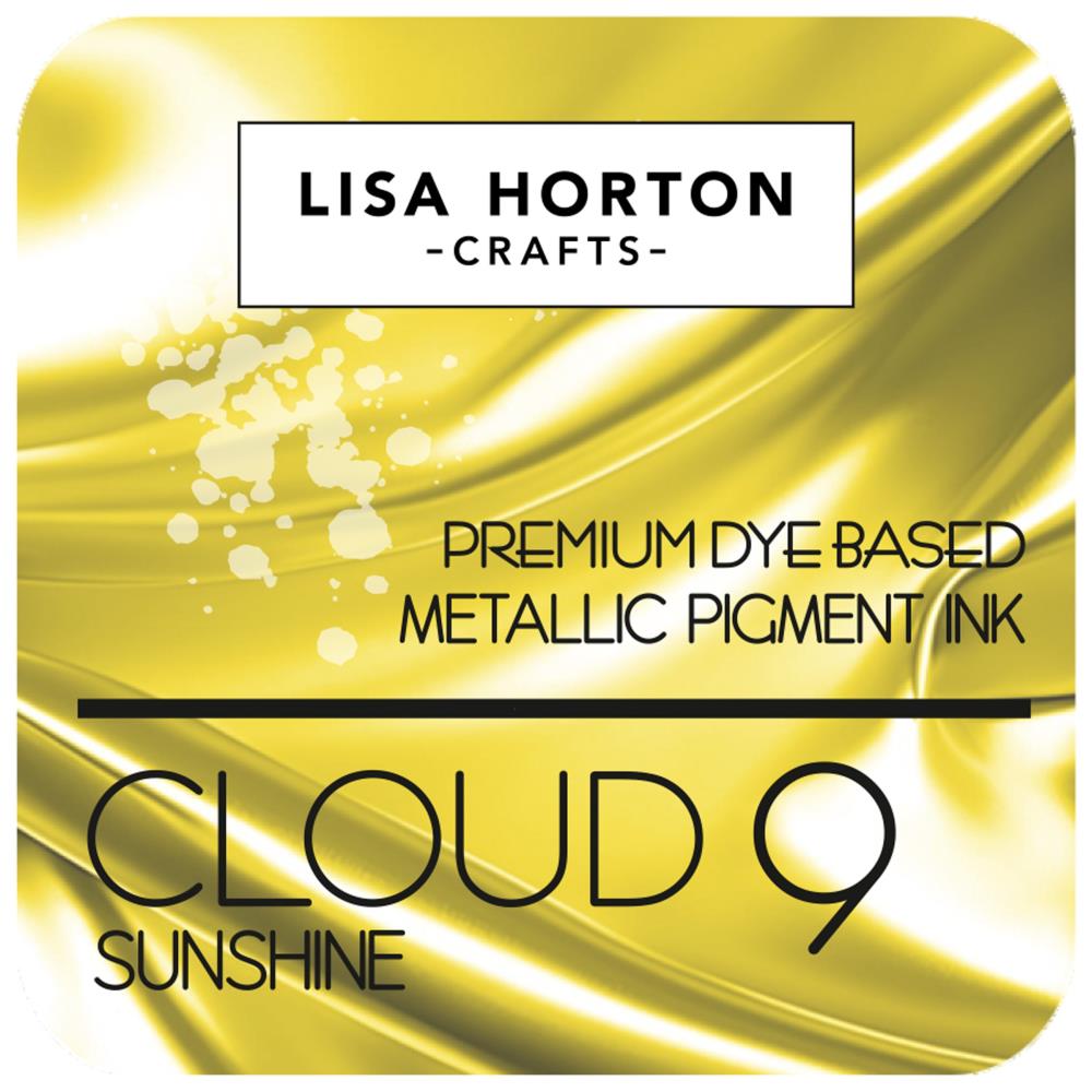 Lisa Horton Crafts - Cloud 9 Premium Dye Based Metallic Pigment Ink Sunshine