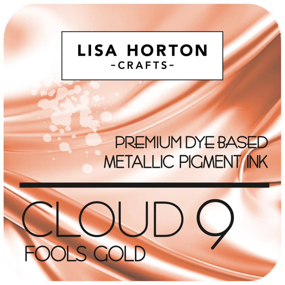 Lisa Horton Crafts - Cloud 9 Premium Dye Based Metallic Pigment Ink Fools Gold