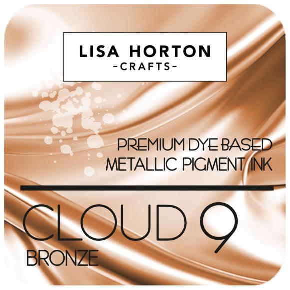 Lisa Horton Crafts - Cloud 9 Premium Dye Based Metallic Pigment Ink Bronze