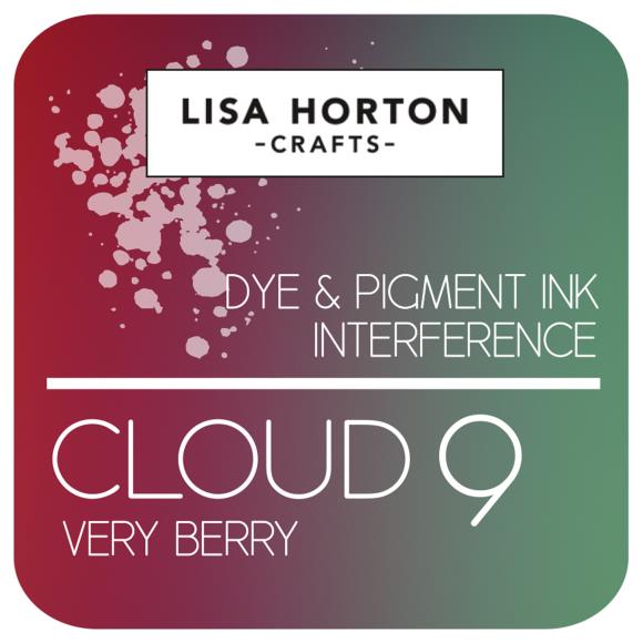 Lisa Horton Crafts - Cloud 9 Interference Dye/Pigment Shimmer Ink Very Berry