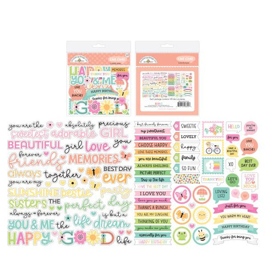 Doodlebug Design - Butterfly Kisses Chit Chat