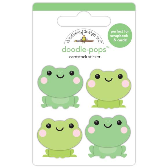 Doodlebug Design - Butterfly Kisses Hoppy To See You Doodle Pops