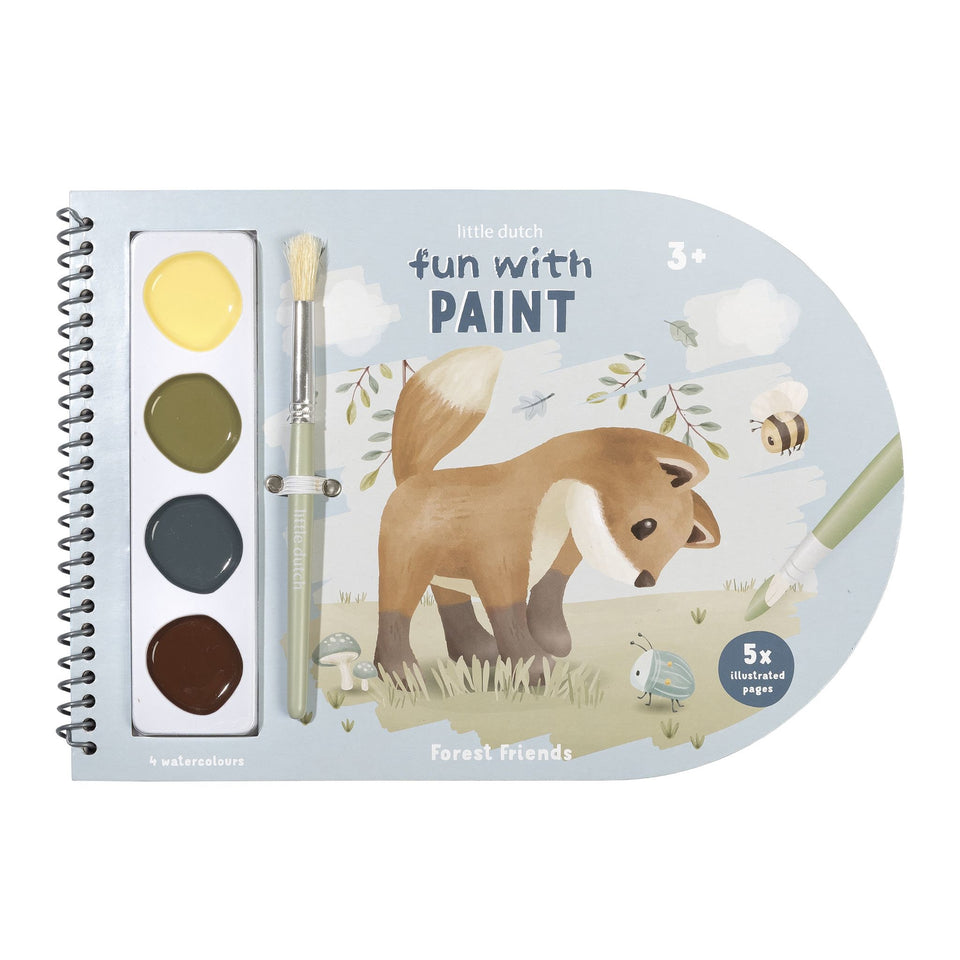 Little Dutch - Painting Book Forest Friends