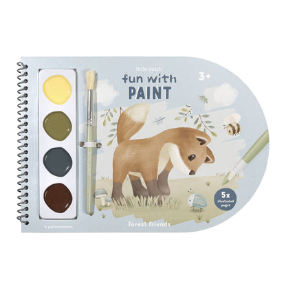 Little Dutch - Painting Book Forest Friends