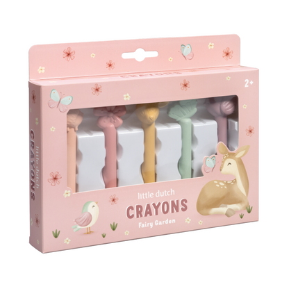 Little Dutch - Wax Crayons Fairy Garden (5pcs)