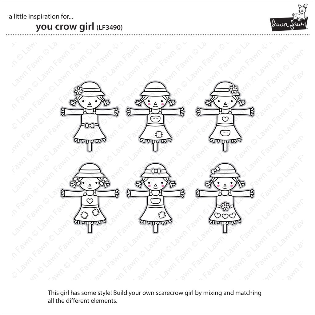 Lawn Fawn - You Crow Girl