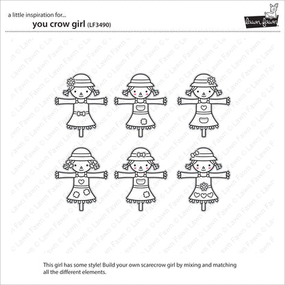 Lawn Fawn - You Crow Girl