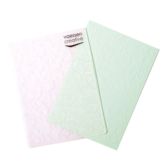 Vaessen Creative - Star Pattern Embossing Folder