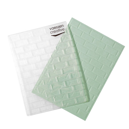 Vaessen Creative - Bricks Embossing Folder