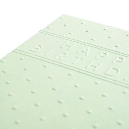 Vaessen Creative - Happy Birthday Embossing Folder