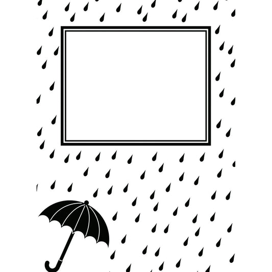 Vaessen Creative - Raindrops Embossing Folder