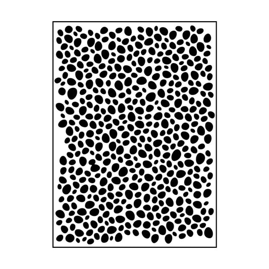 Vaessen Creative - Mini Pebbles Embossing Folder