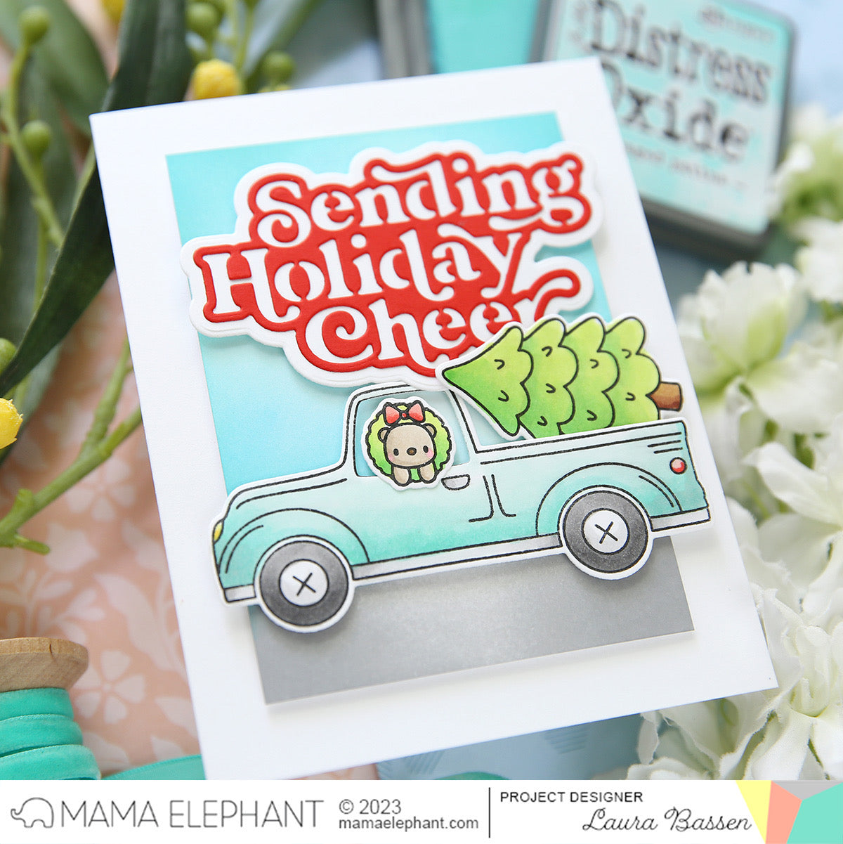 Mama Elephant - Holiday Happiness - Creative Cuts