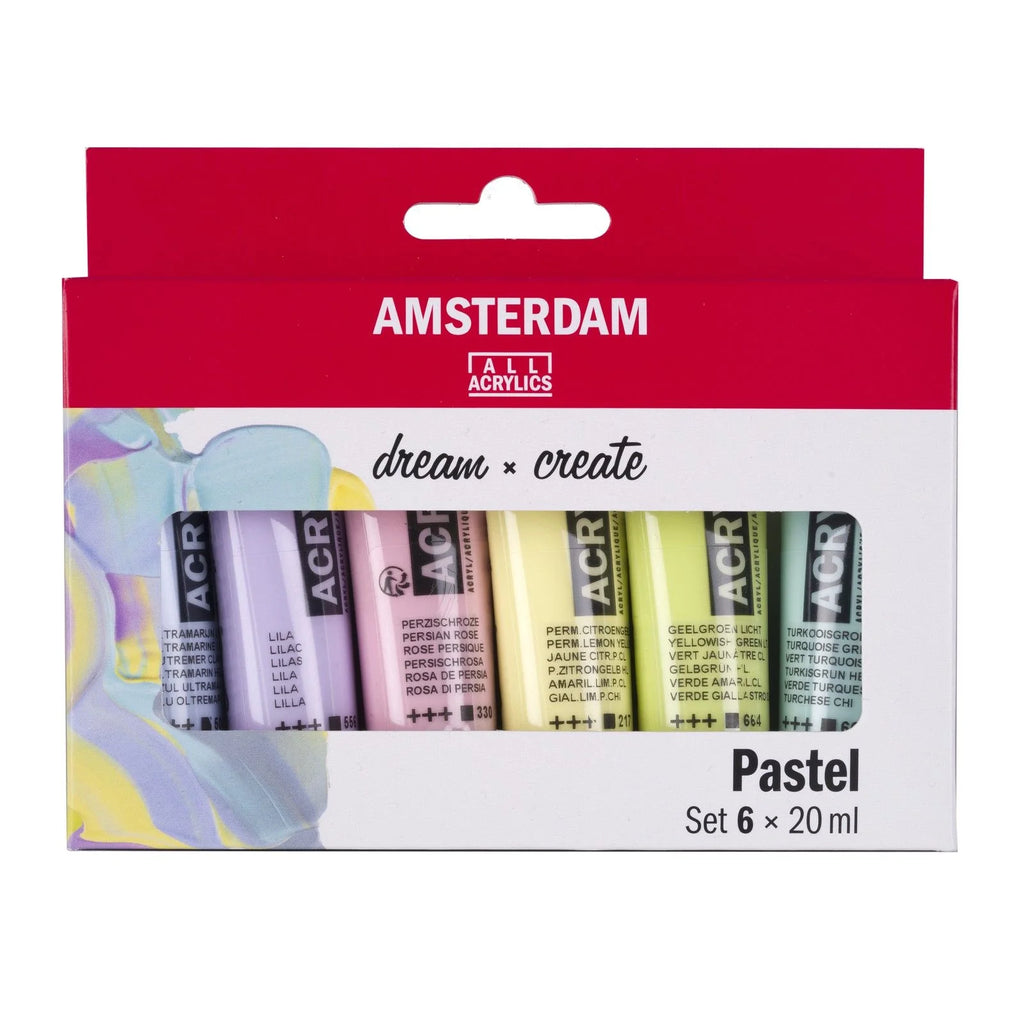 Amsterdam - Standard Series Acrylics Pastel (6pcs)