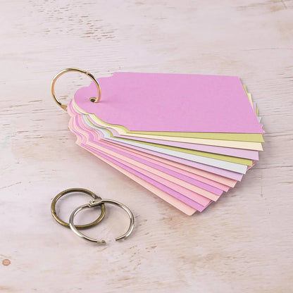 Vaessen - Book Rings Gold 25mm (12pcs)