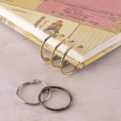 Vaessen - Book Rings Gold 32mm (12pcs)