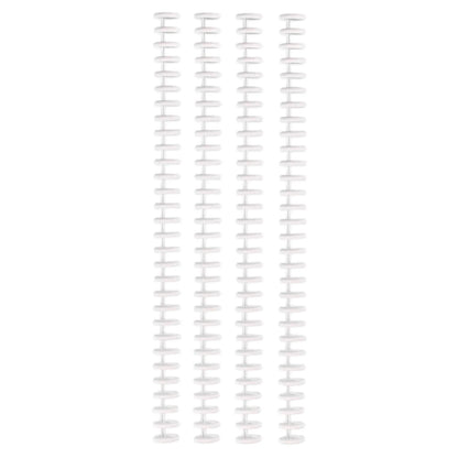 Vaessen - Bind Easy Click Binding Strips White (4pcs)