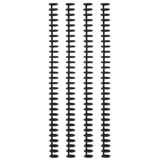 Vaessen - Bind Easy Click Binding Strips Black (4pcs)