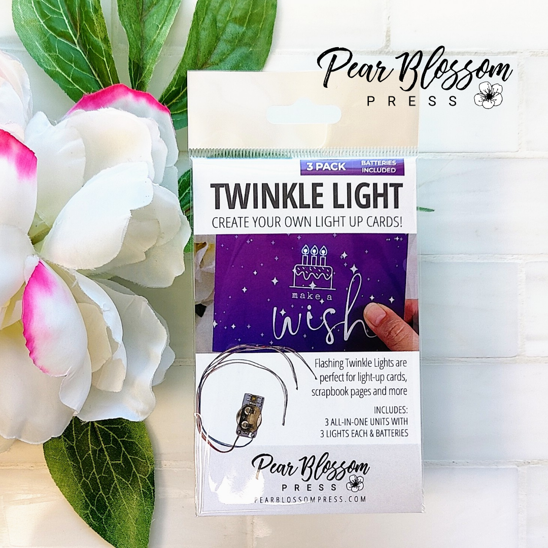 Pear Blossom Press - EZ-Twinkle Light Light (3pcs)