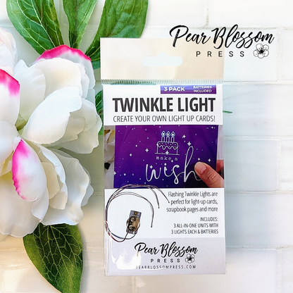 Pear Blossom Press - EZ-Twinkle Light Light (3pcs)