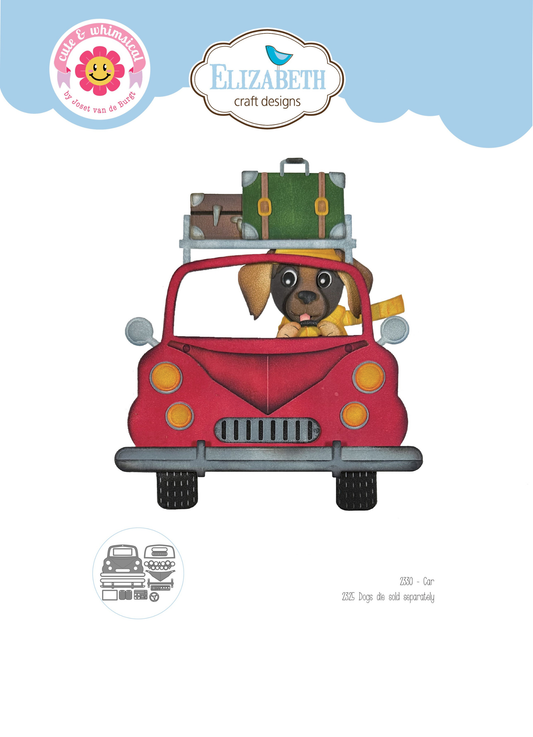 Elizabeth Craft Designs - Dog Days Dies Car