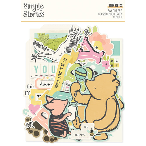 Simple Stories - Say Cheese Classic Pooh Baby Big Bits & Pieces